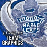 Franklin Sports NHL League Logo Toronto Maple Leafs Mini Goalie Mask