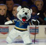 Bleacher Creatures St. Louis Blues Louie The Bear 10" Plush Figure- A Mascot for Play or Display