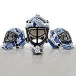 Franklin Sports NHL League Logo Toronto Maple Leafs Mini Goalie Mask