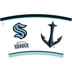 Tervis Made in USA Double Walled NHL Seattle Kraken Insulated Plastic Tumbler Cup Keeps Drinks Cold & Hot, 16oz, Tradition