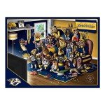 YouTheFan NHL Nashville Predators Purebred Fans 500pc Puzzle - A Real Nailbiter