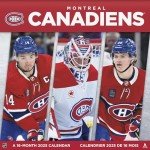 2025 NHL Montreal Canadiens Wall Calendar (Bilingual French) (English and French Edition)