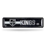 Rico Industries NHL Hockey Los Angeles Kings Metal Street Sign 4" x 15" Home Décor - Bedroom - Office - Man Cave