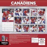 2025 NHL Montreal Canadiens Wall Calendar (Bilingual French) (English and French Edition)