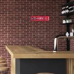 Rico Industries NHL Hockey Florida Panthers Metal Street Sign 4" x 15" Home Décor - Bedroom - Office - Man Cave,Silver