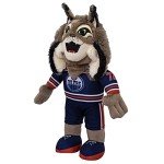 Bleacher Creatures Edmonton Oilers Hunter 10" NHL Plush Figure - A Mascot for Play or Display