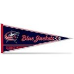 Rico Industries NHL Hockey Columbus Blue Jackets Classic 12" x 30" Felt Wall Décor Pennant - Great for Home/Bed Room/Man Cave Décor