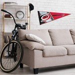 Rico Industries NHL Hockey Carolina Hurricanes Primary 12" x 30" Felt Wall Décor Pennant - Great for Home/Bed Room/Man Cave Décor