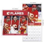 2025 NHL Calgary Flames Wall Calendar (Bilingual French) (English and French Edition)