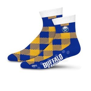 For Bare Feet NHL BUFFALO SABRES Cozy Buff Plush Cabin Sock Team Color OSFM