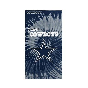 Northwest NFL Dallas Cowboys Unisex-Adult Beach Towel, 30" x 60", Psychedelic