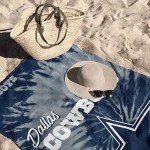 Northwest NFL Dallas Cowboys Unisex-Adult Beach Towel, 30" x 60", Psychedelic