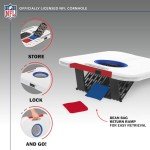 Wild Sports NFL Los Angeles Chargers Pro Football All-Weather Cornhole Set - Travel Bean Bag Toss Set Includes 8 Bean Bags