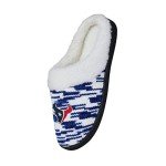 FOCO Houston Texans Sherpa Lined Colorblend Cup Sole - Womens Large