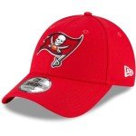 New Era NFL The League 9FORTY Adjustable Hat Cap One Size (US, Alpha, One Size, Tampa Bay Buccaneers - Red)