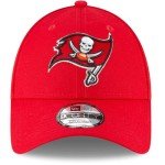 New Era NFL The League 9FORTY Adjustable Hat Cap One Size (US, Alpha, One Size, Tampa Bay Buccaneers - Red)
