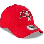 New Era NFL The League 9FORTY Adjustable Hat Cap One Size (US, Alpha, One Size, Tampa Bay Buccaneers - Red)