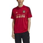 adidas Atlanta United Fc Adult Soccer Training Jersey Red/Black M