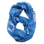 Littlearth Detroit Lions NFL Sheer Infinity Scarf