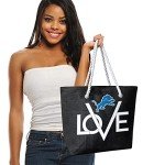 Littlearth Detroit Lions NFL Love Tote