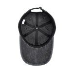 Embroidered City Hat Vintage Washed Denim Football Hats for Men Women, Unisex Adjustable Cotton Fans Baseball Cap