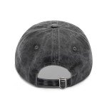 Embroidered City Hat Vintage Washed Denim Football Hats for Men Women, Unisex Adjustable Cotton Fans Baseball Cap