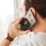 FANMATS 61128 NFL - New Orleans Saints 12 Count Mini Decal Sticker Pack 5 x 6.25 in.- Great Gift for Sports Fans - Works On Hard Surfaces - for Homes, Cars, Trucks, SUVs.