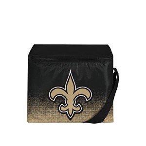 FOCO NFL Unisex Gradient Print Lunch Bag Coolergradient Print Lunch Bag Cooler, New Orleans Saints, Standard