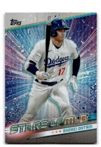 2024 Topps Stars of MLB #SMLB-55 Shohei Ohtani Los Angeles Dodgers MLB Baseball Trading Card