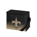 FOCO NFL Unisex Gradient Print Lunch Bag Coolergradient Print Lunch Bag Cooler, New Orleans Saints, Standard