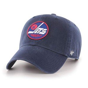 47 Winnipeg Jets Men's Vintage Clean Up Adjustable Hat - Blue - One Size
