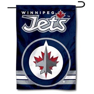 Winnipeg Jets Double Sided Garden Flag
