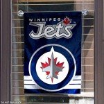 Winnipeg Jets Double Sided Garden Flag