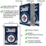 Winnipeg Jets Double Sided Garden Flag