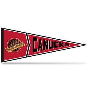 Rico Industries NHL Hockey Vancouver Canucks Retro 12" x 30" Felt Wall Décor Pennant - Great for Home/Bed Room/Man Cave Décor