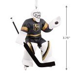 Hallmark NHL Vegas Golden Knights Goalie Christmas Ornament, 0001OSL1879