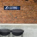 Rico Industries HSN9201 Plastic Street Sign , Tampa Bay Lightning
