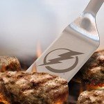YouTheFan NHL Tampa Bay Lightning Stainless Steel BBQ Spatula with Bottle Opener