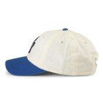 AMERICAN NEEDLE Toronto Maple Leafs NHL Blue Line Adjustable Snapback Baseball Hat, Ivory/Royal (EM004A-TML-IROY)