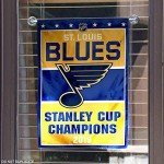 WinCraft St. Louis Blues 2019 Stanley Cup Champions Double Sided Garden Flag