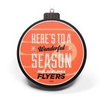 YouTheFan NHL Philadelphia Flyers 3D Logo Series Ornament, team colors, Large