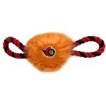 Pets First NHL Ottawa Senators Mascot Toy for Dogs & Cats. Cute & Entertaining Face with Heavy-Duty Ropes. 7" Chewy Cartoon Toy with Inner Squeaker