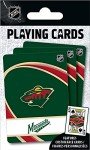 MasterPieces Family Games - NHL Minnesota Wild Playing Cards - Officially Licensed Playing Card Deck for Adults, Kids, and Family Green 4" X 0.75" X 2.625"