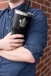Simple Modern Officially Licensed NHL Montreal Canadiens 30oz Cruiser Tumbler Insulated Travel Mug Cup with Flip Lid and Straw