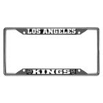 FANMATS 17162 NHL - Los Angeles Kings License Plate Frame, Black, 6.25" x 12.25"/Small
