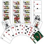 MasterPieces Family Games - NHL Minnesota Wild Playing Cards - Officially Licensed Playing Card Deck for Adults, Kids, and Family Green 4" X 0.75" X 2.625"