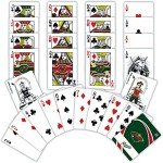 MasterPieces Family Games - NHL Minnesota Wild Playing Cards - Officially Licensed Playing Card Deck for Adults, Kids, and Family Green 4" X 0.75" X 2.625"