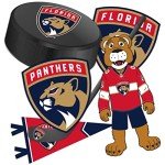 Desert Cactus Florida Panthers Team NHL National Hockey League Sticker Vinyl Decal Laptop Water Bottle Car Scrapbook (Type 2)