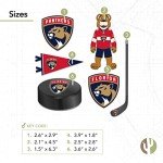 Desert Cactus Florida Panthers Team NHL National Hockey League Sticker Vinyl Decal Laptop Water Bottle Car Scrapbook (Type 2)