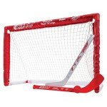 Franklin Sports unisex teen Franklin Sports Detroit Red Wings Mini Hockey Set Knee Hockey Goal Ball 2 Hockey Stick Combo S, Detroit Red Wings, 28 x 20 12 US